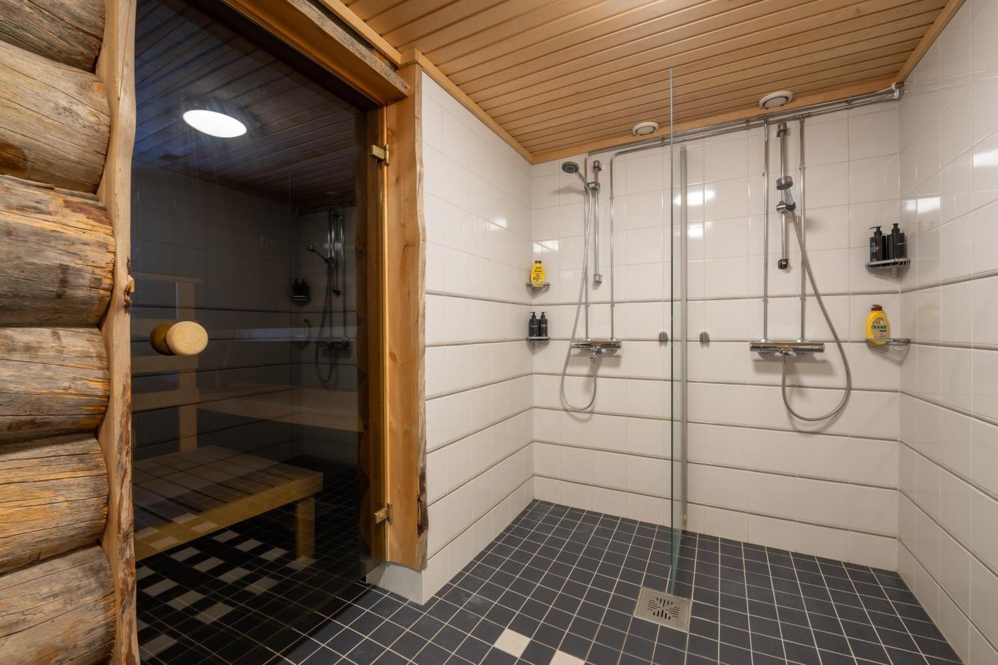 Kuukkeli Log Houses Teerenpesae - Premium Suite A48 ซาริเซลกา ภายนอก รูปภาพ